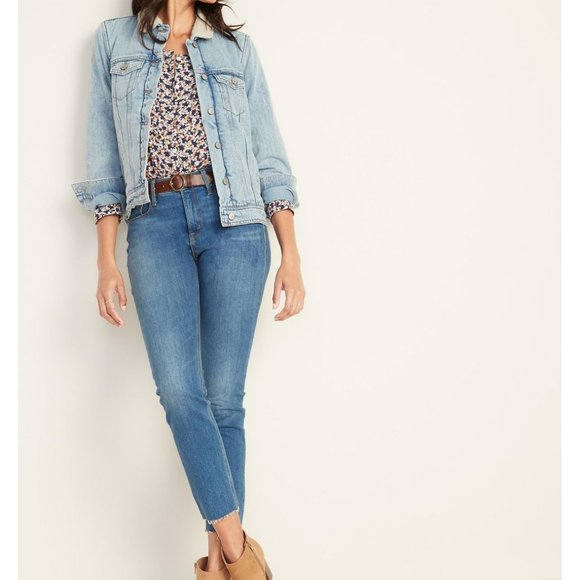 BRAND NEW sherpa lined denim jacket XL - Picture 3 of 3